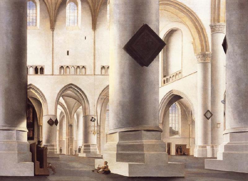  THe Interior of the Grote Kerk,Haarlem